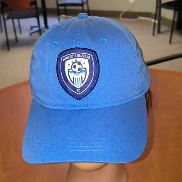 Minnesota Blizzard FC Stitched Badge Lightweight Adjustable Hat Cap New